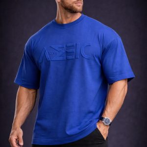 Mens Embossed Oversized Shirt